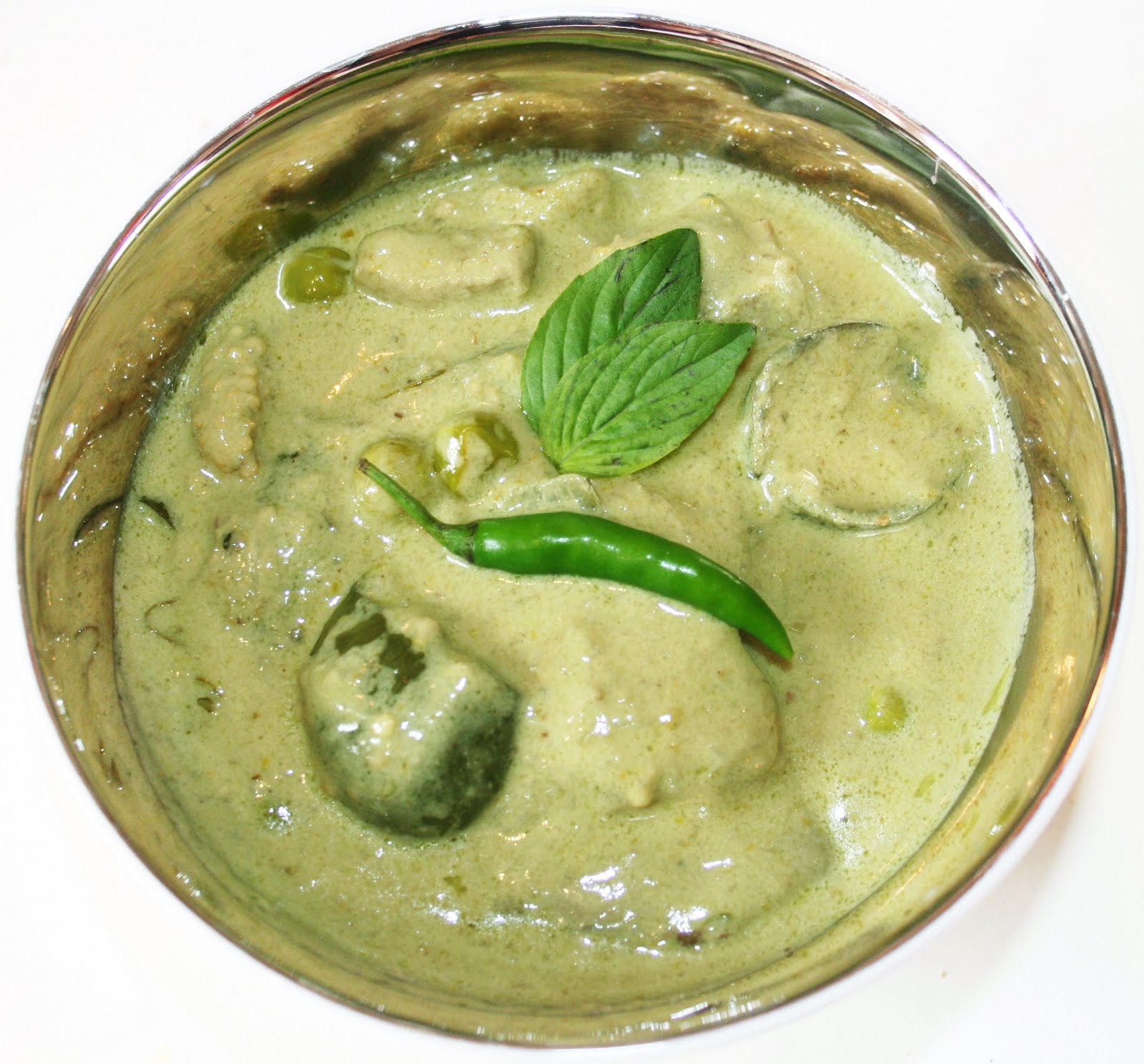 Curry vert de canard