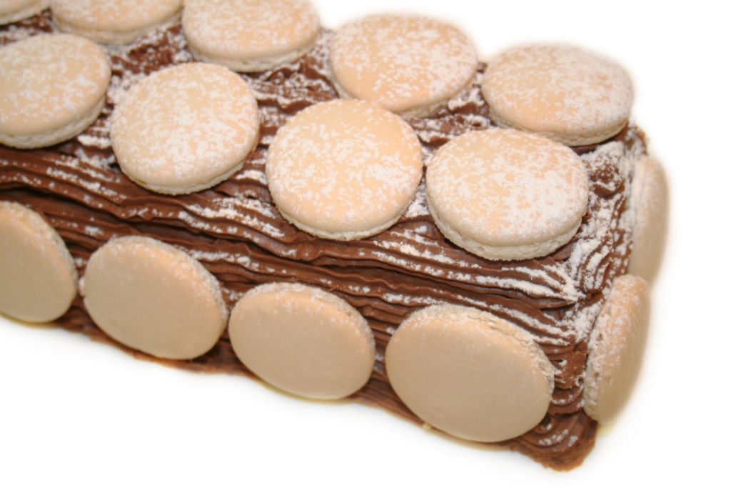 Buche au praline feuillete