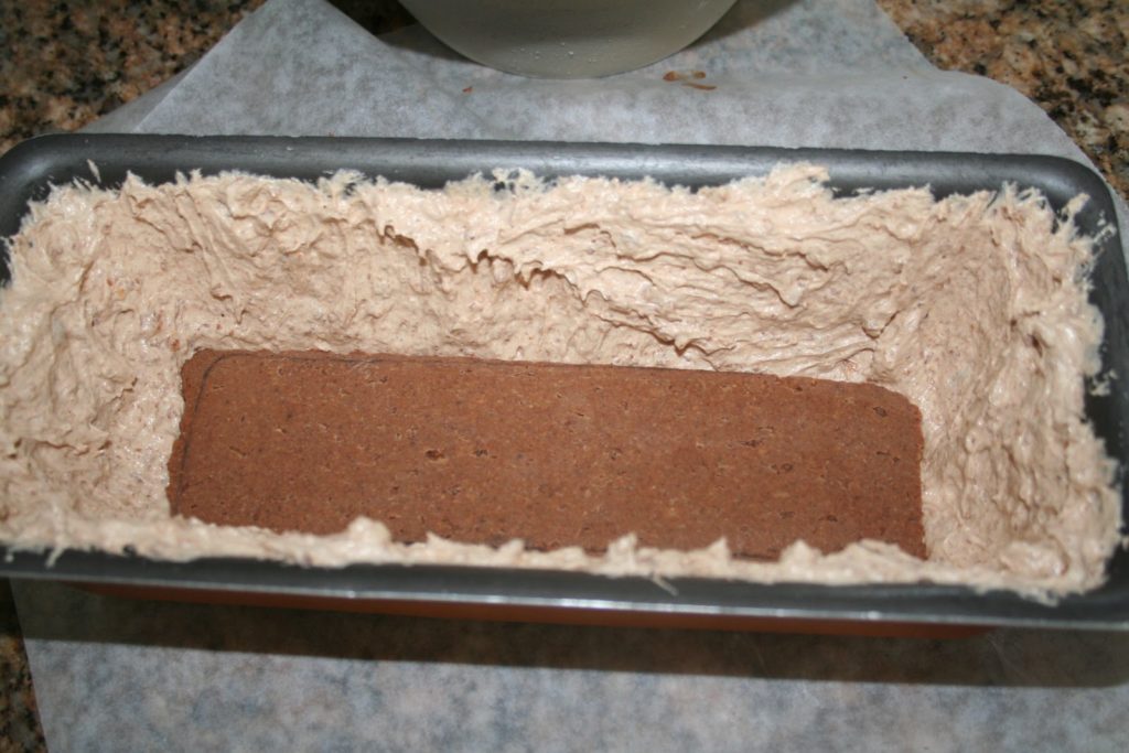 Buche au praline feuillete