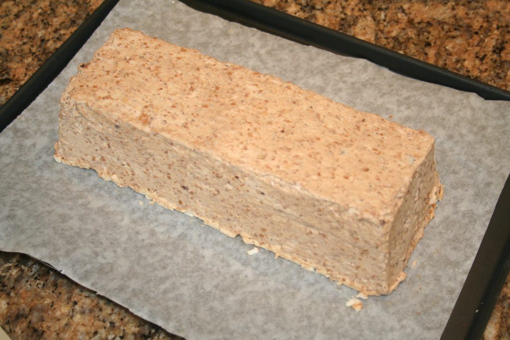 Buche au praline feuillete