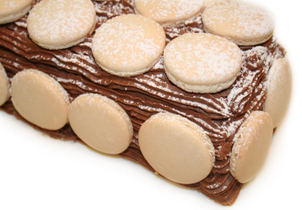 Buche au praline feuillete