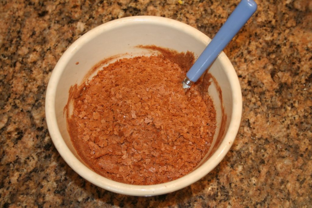 Buche au praline feuillete