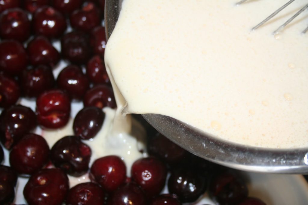 Cherry clafoutis هو الإصدار الحقيقي الخاص بي