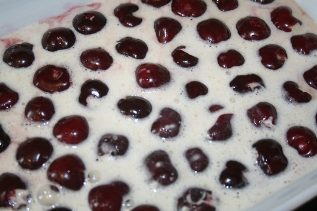 Cherry clafoutis هو الإصدار الحقيقي الخاص بي