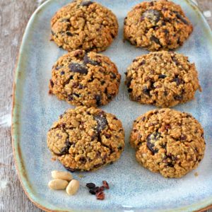 Cookies cacao cacahuètes